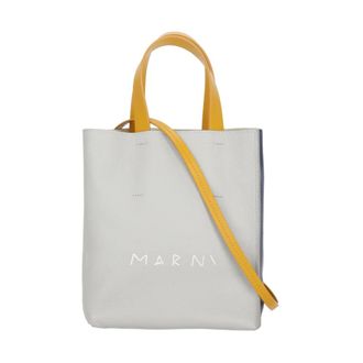 Marni Tote Bags, female, Multicolor, Size: ONE SIZE Mini Museo Leather Tote