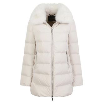 Moorer Chaqueta de plum&oacute;n - Jackets - Mujer - Beige - L