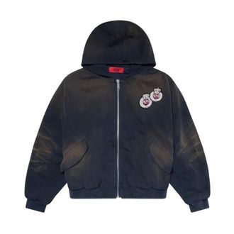 424 Uomo, Felpe, Nero, L, new