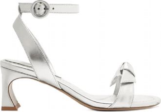 Alexandre Birman Womens Clarita Bar Heels In Silver