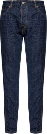 Dsquared2 Dark Blue Speckled Denim Jeans