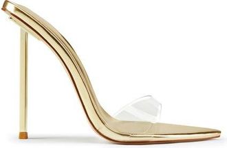 Femme Whiskey PVC Mule in Gold at Nordstrom, Size 13