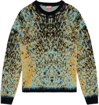 Diesel K-RAIN sweater - men - Polyamide/Cotton/Acrylic/Wool/Viscose - L - Black