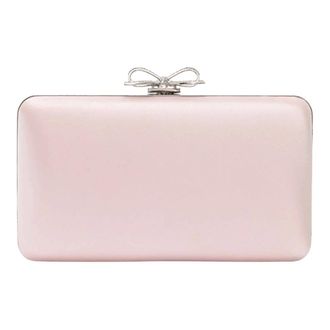 Self Portrait Clutches, female, Pink, Size: ONE SIZE Satin Clutch Bag