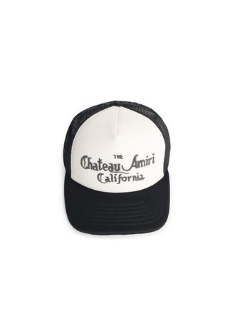 Amiri Chateau Amiri zwart-witte polyester pet