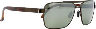 Remo Tulliani Unisex - Envy Sunglasses In Bronze Tortoise Shell/brown Mirror