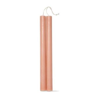 Tag Straight Taper Paraffin Wax Candle Set of Two Elegant Candles in Pink at Nordstrom