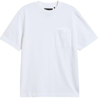 Barbour Ivergill Crewneck Pocket T-Shirt in Bright White at Nordstrom, Size Xx-Large