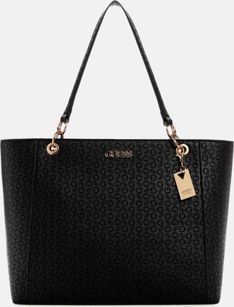 Guess Zakaria Embossed Logo Tote