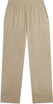 Freddy Pantaloni Cropped Fit a Carota in Popeline elasticizzato