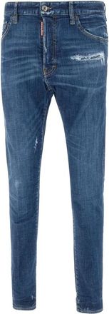 Dsquared2 Heren, Jeans, Blauw, Maat: XL Katoen