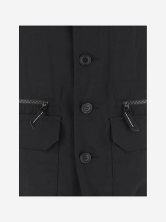 And Wander Mens Nylon Jacket Black