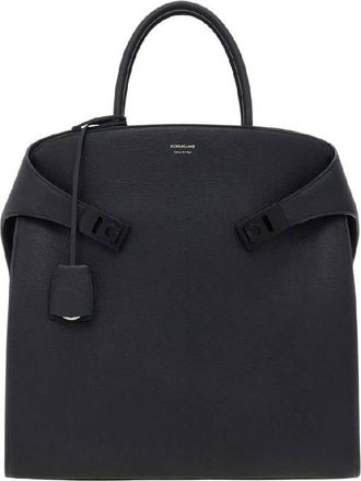 Ferragamo Leather Hug Tote Bag