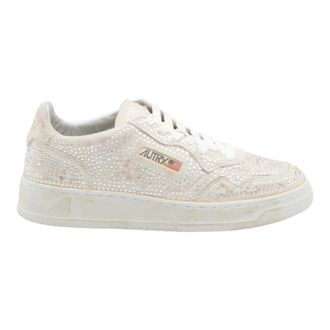Autry Medalist Low - Heren - Sneakers - Wit - 39 EU - Katoen - Schoenen