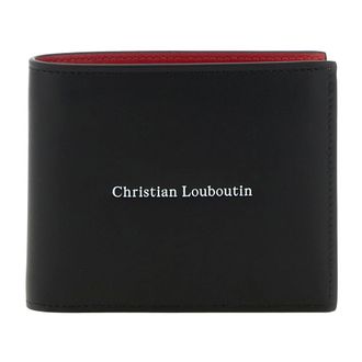 Christian Louboutin Canopy Bi-fold Portemonnee - Heren - Accessoires - Zwart - Maat: ONE Size