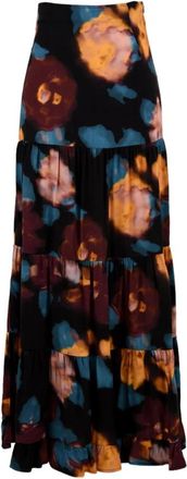 Mar De Margaritas Carrie V4 Rok - Dames - Maxi Rokken - Groen - XS - Rokken