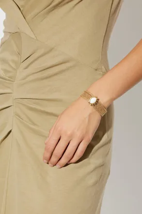 Isabel Marant Bracelet With Stone, Womens, Gold