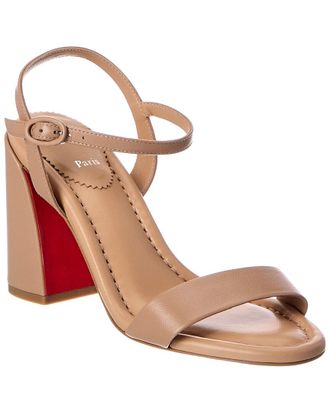 Christian Louboutin Jane 85 Leather Sandal