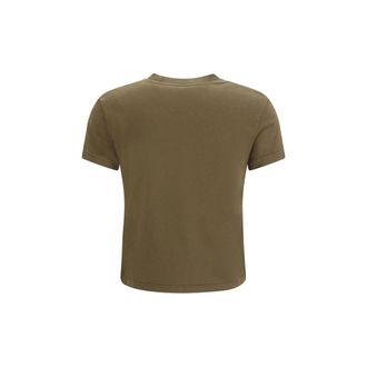 Alexander Wang Logo-Print Cotton T-Shirt - Bicolor