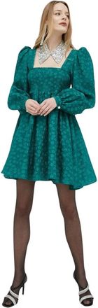 Custommade Korte Jurken - Dames - Korte kleedjes - Groen - XS - Kleedjes