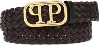 Philipp Plein Lederen Riem TM - Heren - Riemen - Bruin - 100 CM - Leer - Accessoires