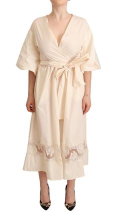 Pink Memories pink MEMORIES Short Sleeves Maxi A-line Wrap Womens Dress (Pre-Owned)
