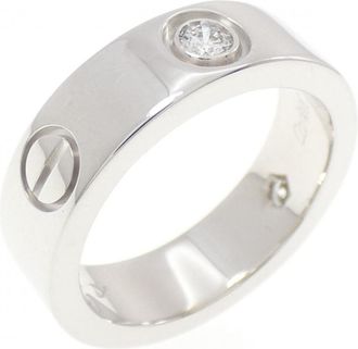 Cartier White Gold (18K) Band Ring (Pre-Owned)