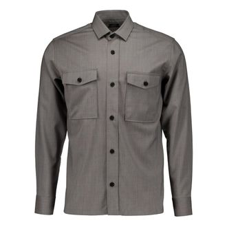 Genti Casual Shirts, male, Gray, Size: 2XL Midtown Relaxed Fit T-shirt