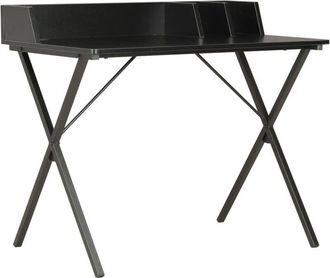 vidaXL Scrivania Nera 80x50x84 cm - Vidaxl
