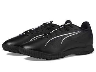 Puma Ultra 5 Play Turf Trainer Soccer Cleats Mens Soccer Shoes Puma Black/Puma White : 10.5 D - Medium, Synthetic