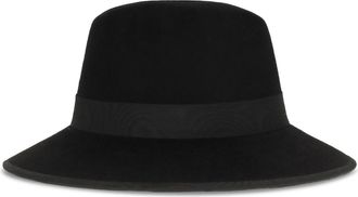 Valentino Garavani Womens Hat Vlogo Signature Black-Antique Light Gold Cotton Black/antique