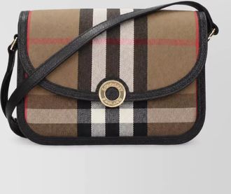 Burberry textile clutch bag