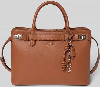 Guess Handtasche mit Tragehenkel Modell GREGORIA in Cognac, Größe 1