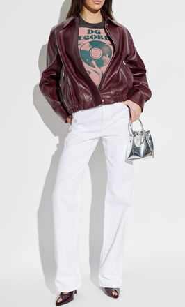 Dolce & Gabbana Straight-leg Jeans, Womens, White