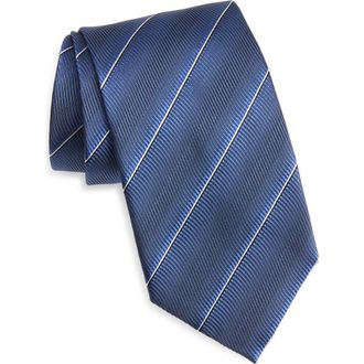 Tom Ford Ombr&eacute; Stripe Jacquard Silk Tie in Ubj Imperial Blue at Nordstrom