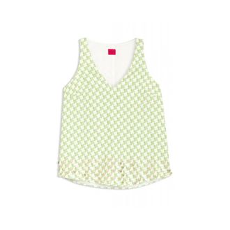 HUGO BOSS Camaje-1 Top - Tops - Mujer - Verde - S