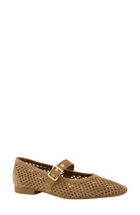 Paul Green Dana Mary Jane Flat in Nut Suede at Nordstrom, Size 10.5Us