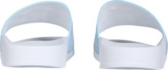 Giuseppe Zanotti Logo-Detail Leather Slide Sandals - Blue