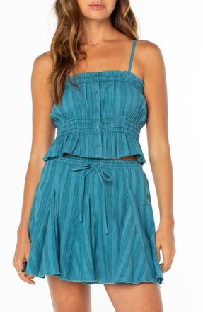 Roxy Forever Dreamin Crop Tank in Dragonfly at Nordstrom, Size Xx-Large