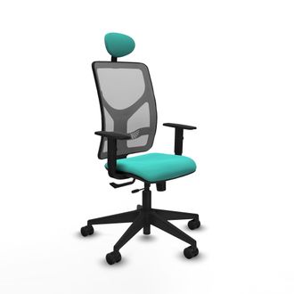 Piqueras y Crespo Silla De Oficina Piqueras Y Crespo Motilla Negro Ergon&oacute;mica