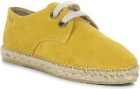 FLY London Espadrille Sneaker in Yellow Suede at Nordstrom Rack, Size 10-10.5Us / 41Eu