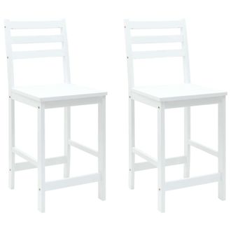 vidaXL Sillas De Comedor 2 Pcs 40 X 47,5 X 99,5 Cm Vidaxl