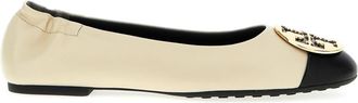 Tory Burch White Claire Ballet Flats