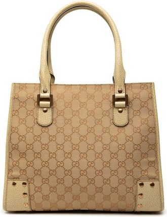 Gucci Pre-owned Gucci GG Canvas Nailhead Tote Ladies O7DD5NL9SVJ7WORL