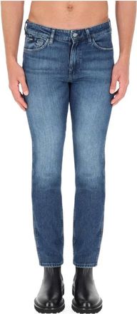 HUGO BOSS H-Delaware Chino Broek - Heren - Jeans - Blauw - Maat: W33 L32 Katoen