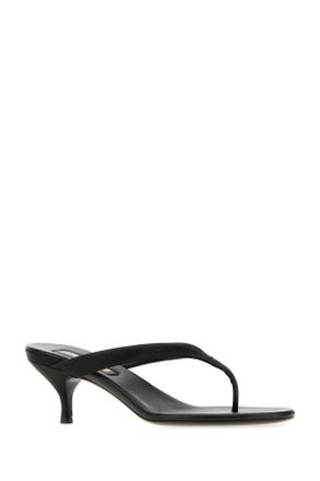Miu Miu Tacco Mule Heel - Black