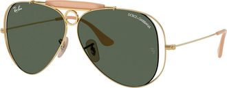 Ray-Ban RB3138M 001/71 Mens Sunglasses Gold Size 58