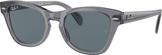 Ray-Ban RB0707S Polarized 66413R Mens Sunglasses Grey Size 53