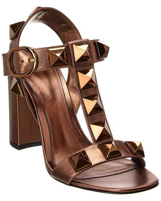 Valentino Roman Stud 90 Leather Sandal