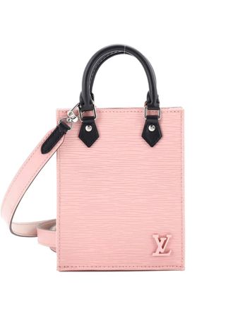 Louis Vuitton Petit Sac Plat Bag Epi Leather crossbody bag - Pink